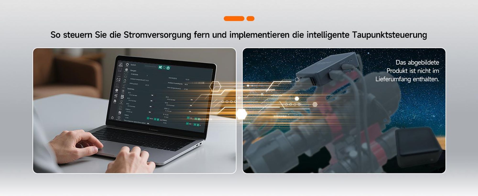 Svbony SV241 Pro Teleskop Power Management Box, Astronomisches Teleskop Zubehör, USB 3.0+DC Fotografie Astronomie Power Controller Adapter
