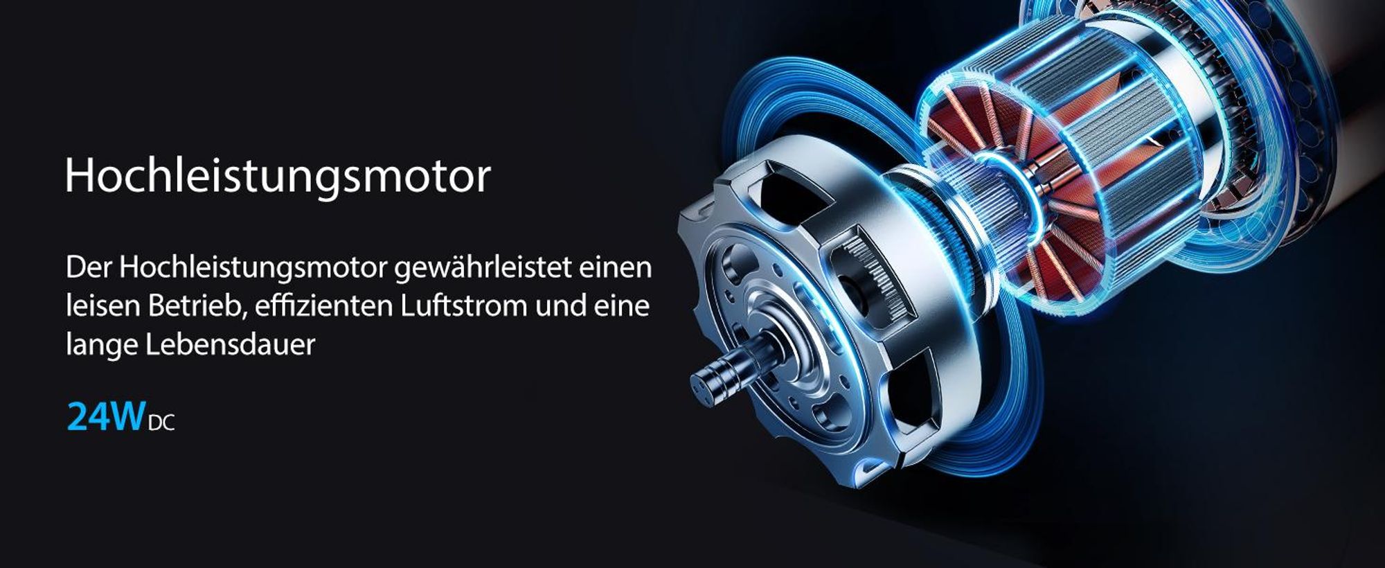 Aigostar 23dB Leiser Standventilator, 135° Oszillierend, Fernbedienung, 9 Stufen, 9H Timer, Aroma+Filter, Höhenverstellbar, Weiß