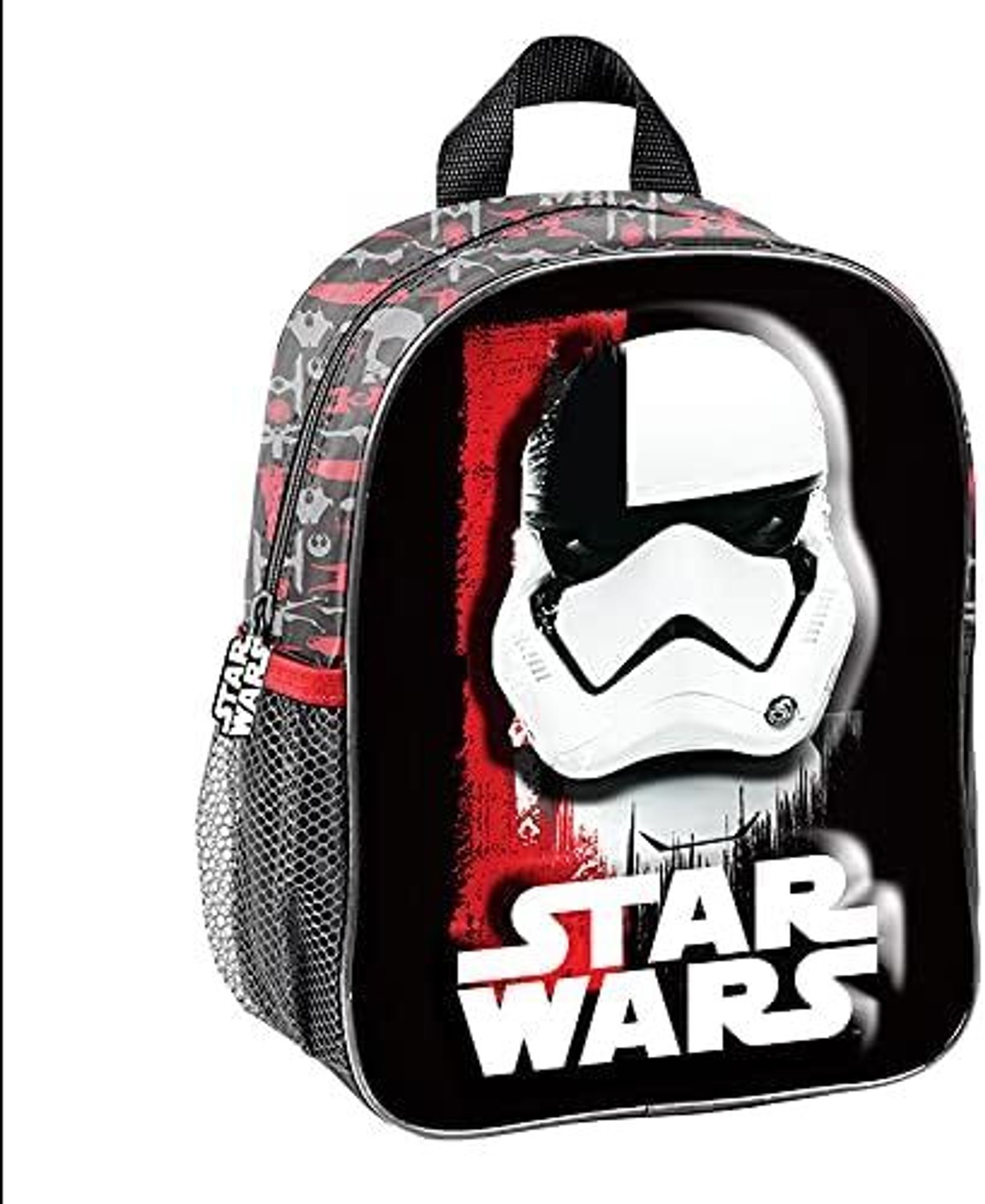 SCOOLSTAR Star Wars 3D Kindergartenrucksack Kindergartentasche für Jungs | Sehr Leicht | geräumig | 28x22x10 cm | Kinderrucksack