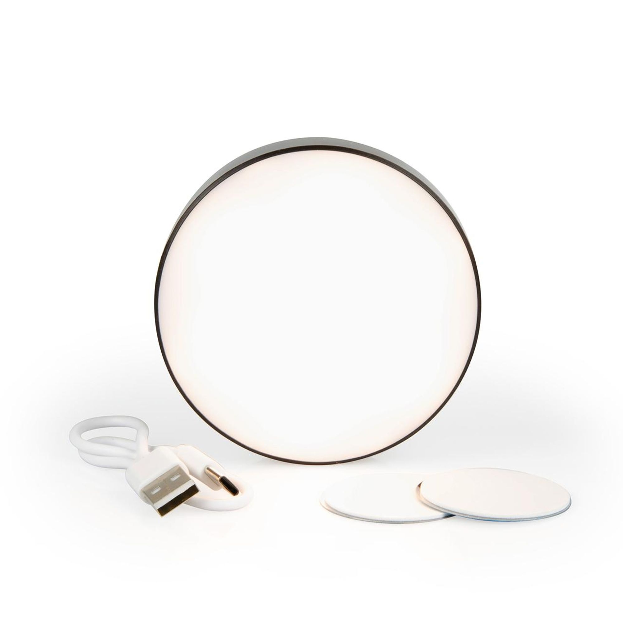 LED Unterbauleuchte SLL10 TS Schwarz – Touch-Steuerung, Stufenlos Dimmbar, Akku 1000mAh, 3000K Warmweiß, USB-C