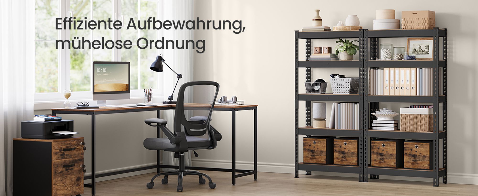 Effiziente Aufbewahrung, mühelose Ordnung
