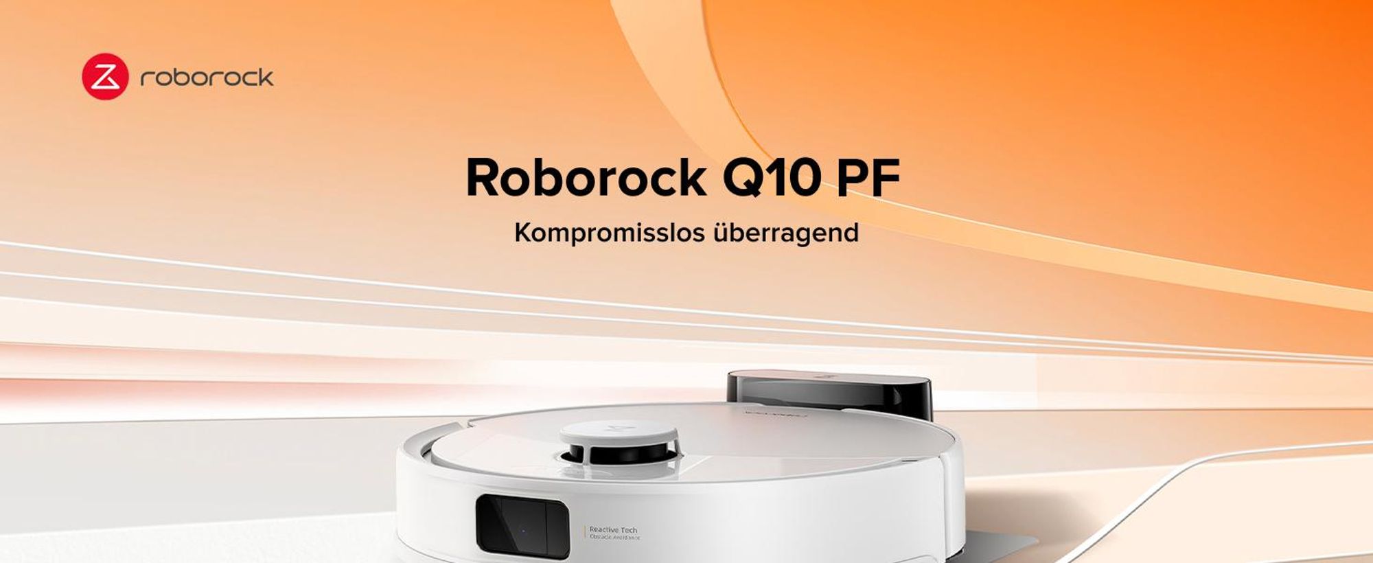 Roborock Q10 PF Staubsauger Roboter 10000 Pa (Upgrade von Q8 max /S8), Dual Anti-Tangle-System, JawScrapers Bürste, Auto-Lifting-Mopp, Weiß