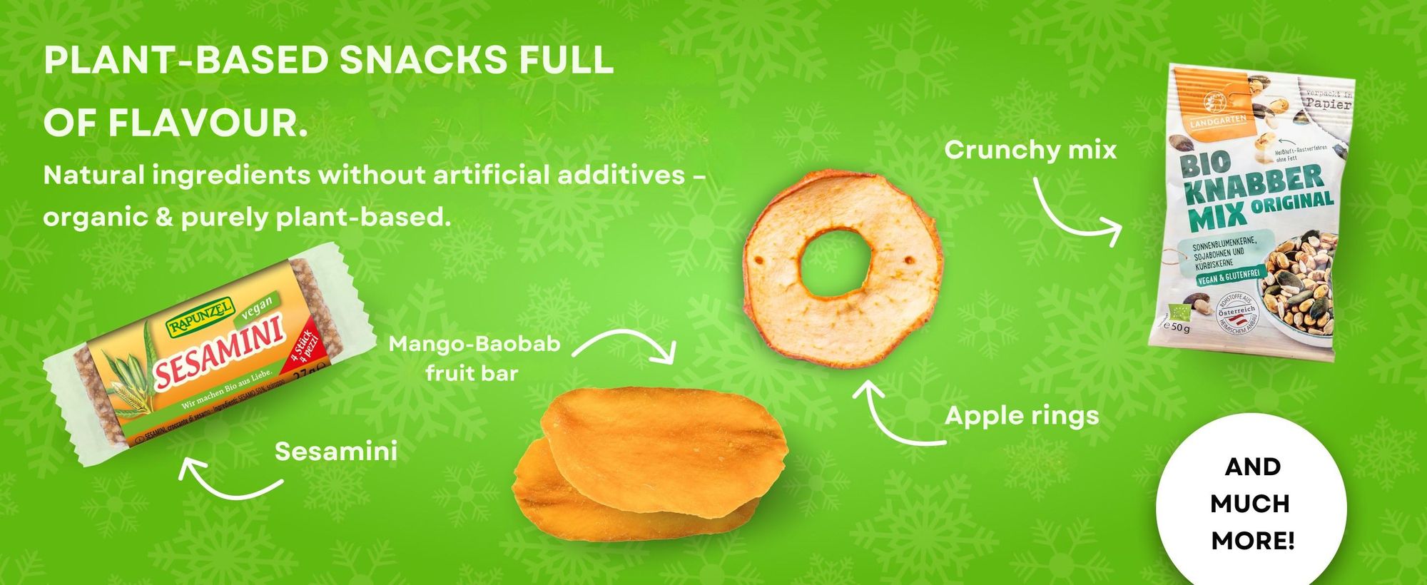 BOXILAND® veganský adventní kalendář 2026, 24 snacků, sladkosti