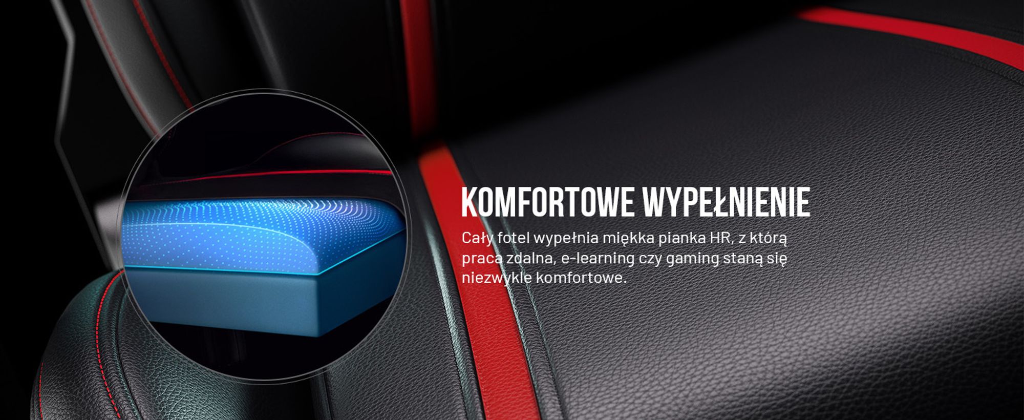 DIABLO Fotel Gamingowy Obrotowy Krzesło dla Gracza | Podłokietniki Poduszka pod Lędźwie i Kark  | X-One 2.0 |  Normal Size, Czarno-czerwony