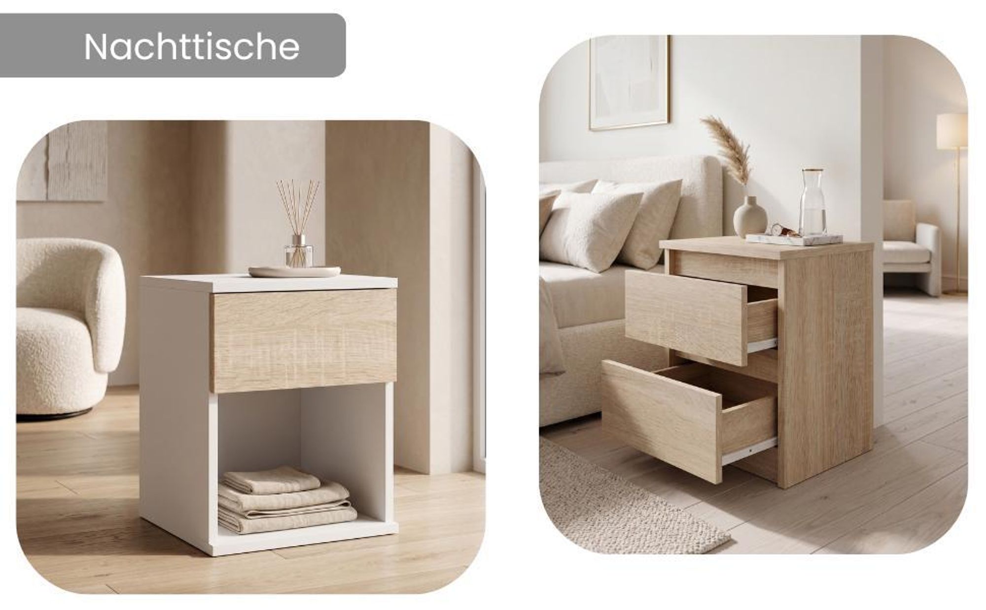 Table de chevet pour la chambre
