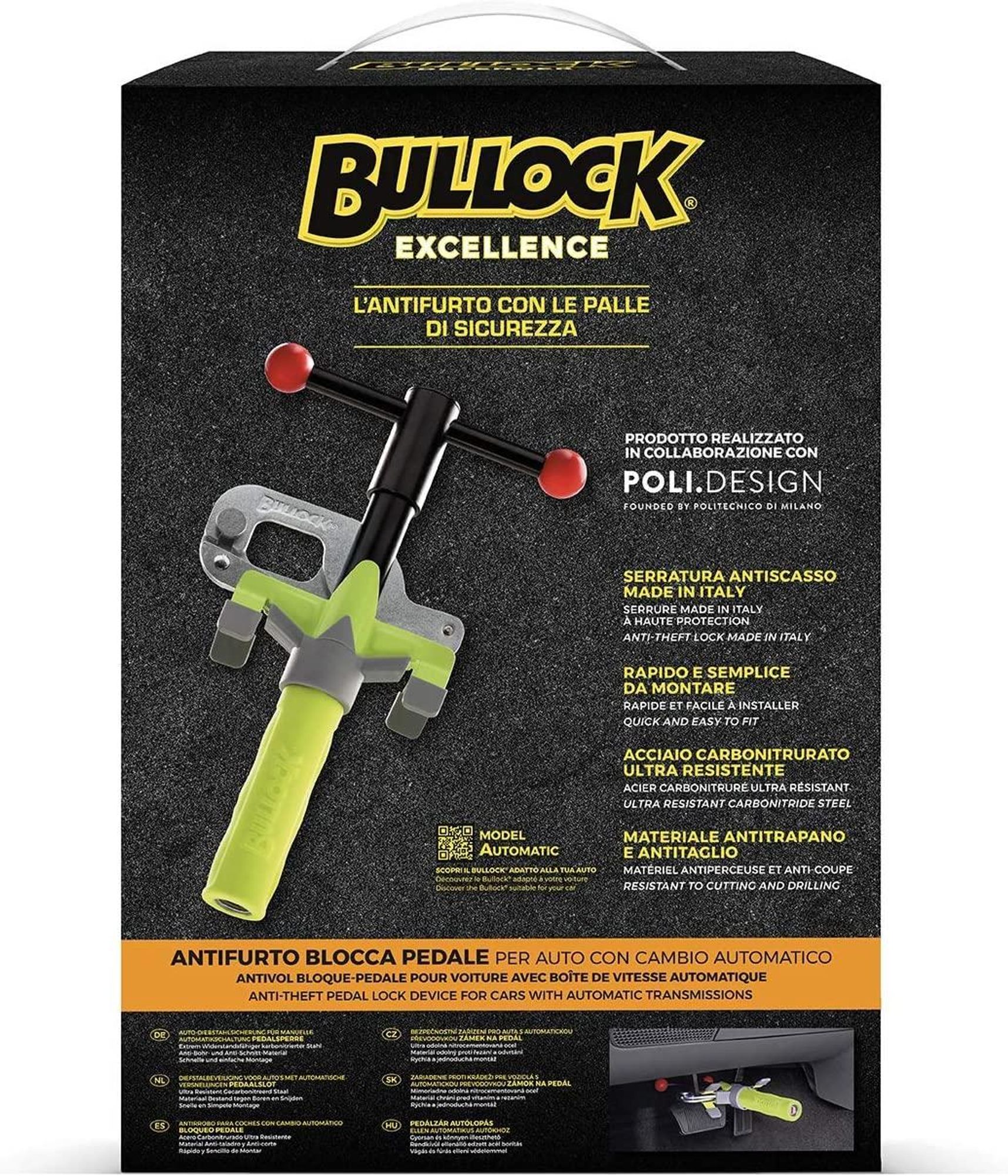 Blokada pedałów Bullock Automatico