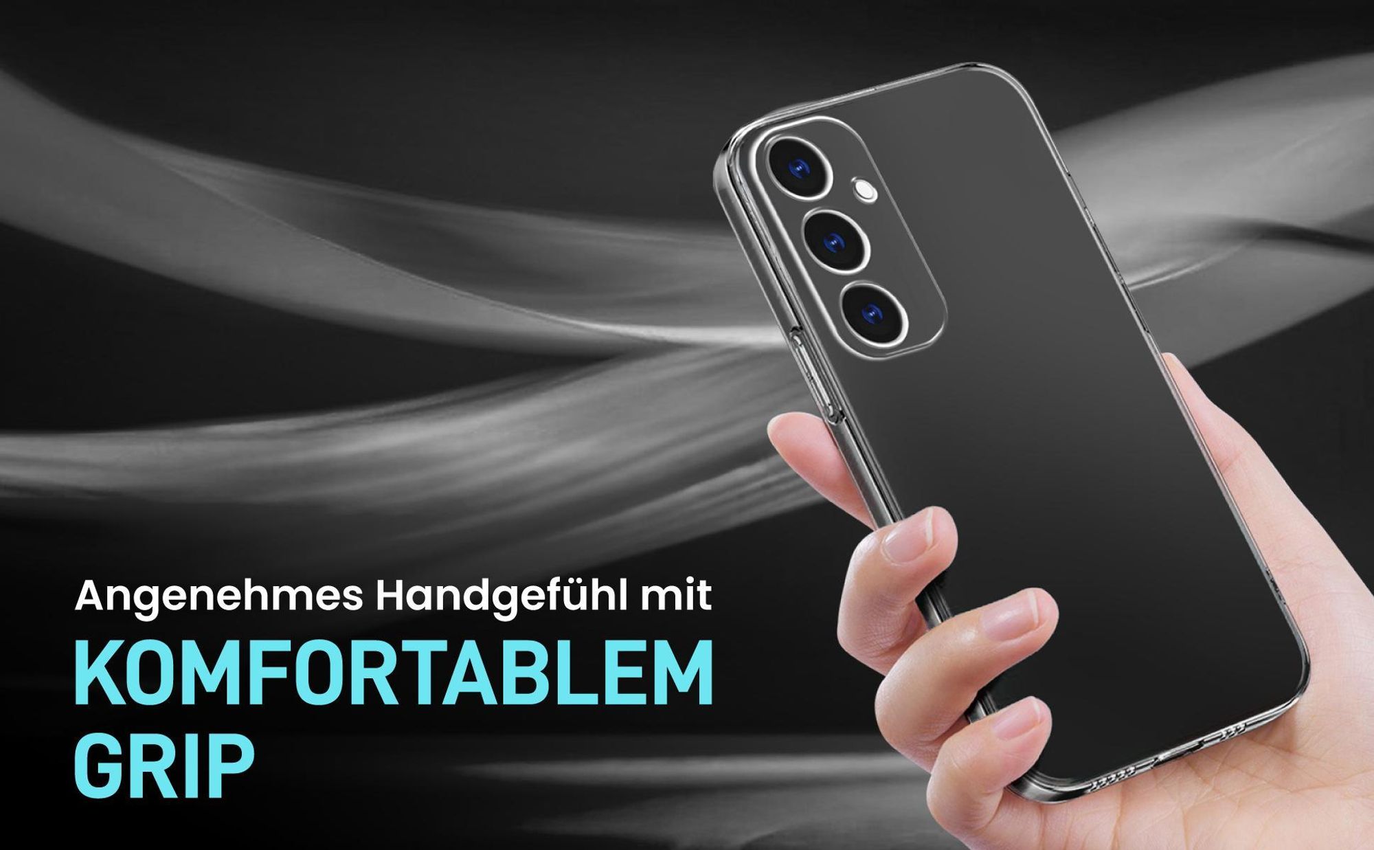 Case für Samsung Galaxy A55 5G aus strapazierfähigem und schmutzabweisendem Material