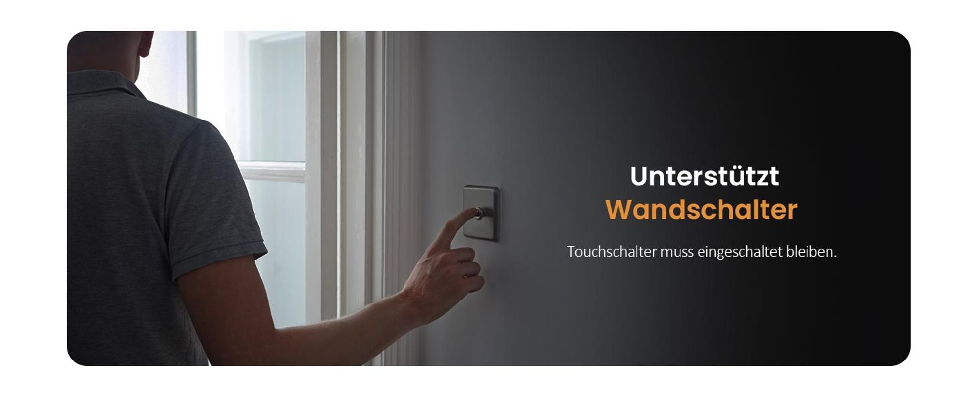 EMKE LED Badspiegel 50x70cm mit Beleuchtung & Antibeschlag, Wandspiegel mit Mechanischem Schalter Badezimmerspiegel 3000K/6500K Lichtfarben