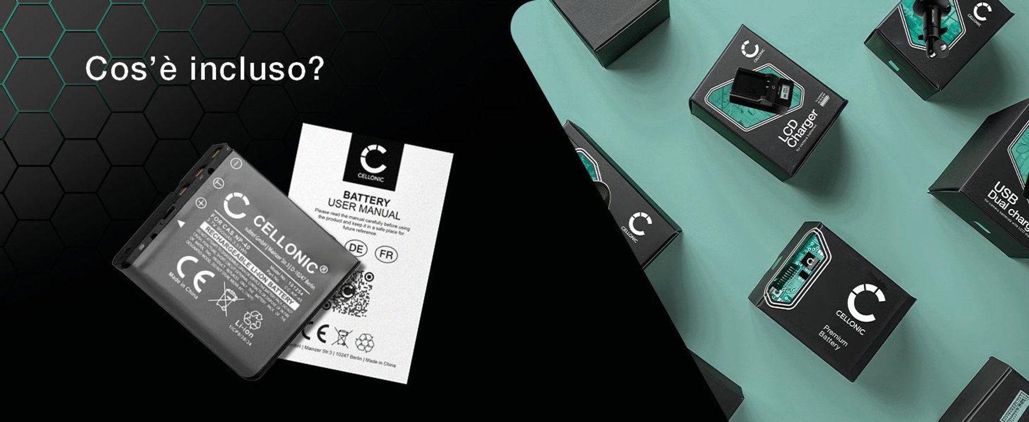 CELLONIC 1x Batteria per Fotocamera Compatibile con Casio CA-26 (Exilim EX-Z750), Exilim EX-FC100, Exilim EX-Z750, NP-40 – (950mAh , 3.7V)