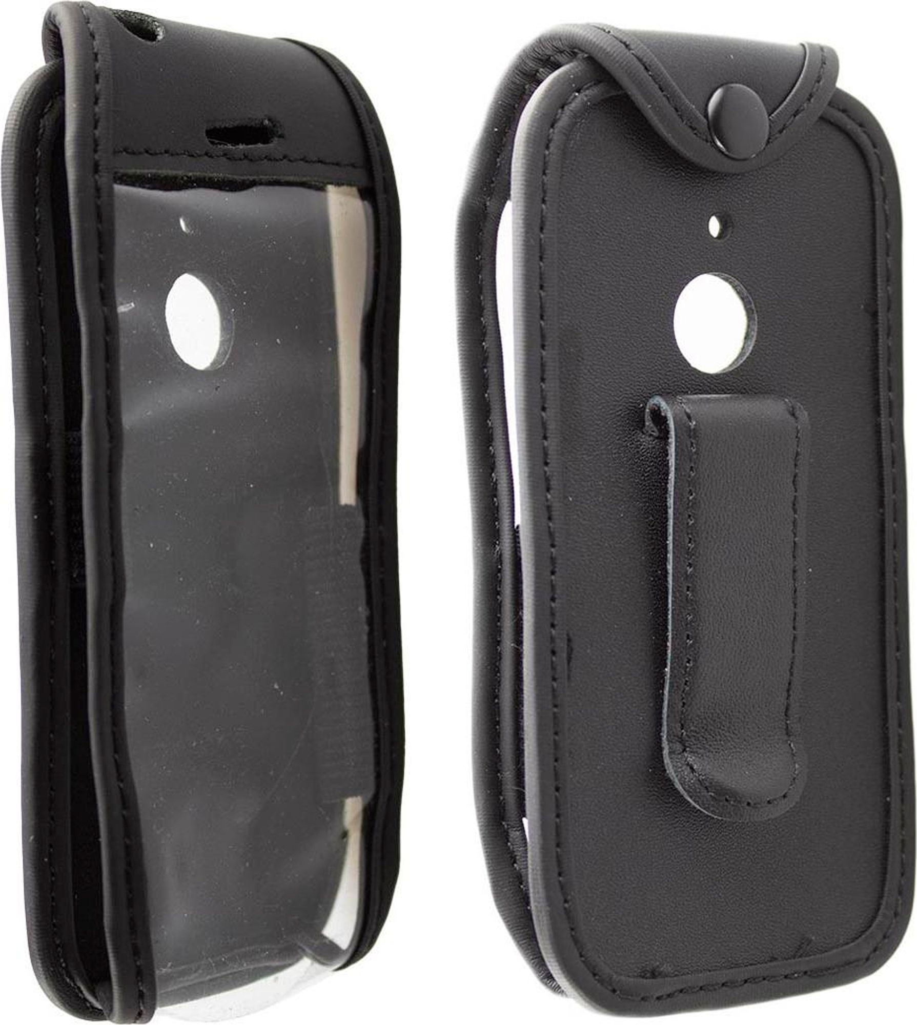 caseroxx Ledertasche mit Gürtelclip kompatibel mit Artfone CS181 aus Echtleder, Tasche mit Gürtelclip und Sichtfenster  Bild 2