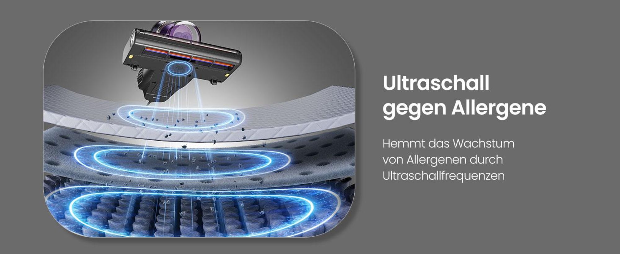 JIMMY BX8 Matratzenstaubsauger: 600W, 15kPa, UV-C, Ultraschall, Staubsensor & Anti-Tangle Walze