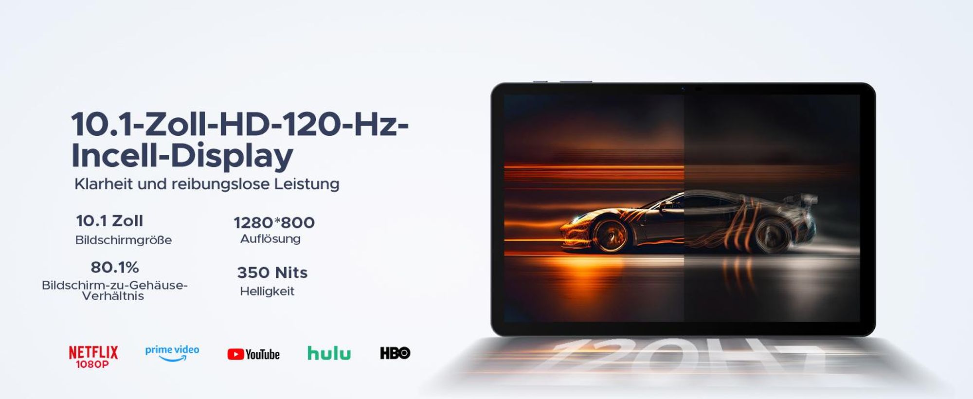 POCKAM P10 PRO 48(8+40)GB+128GB, 10 Zoll, Android 16, 8800mAh, mit Tastatur/Maus/Stift/Hülle usw, BT5.0, 5G WiFi, Gemini AI, 3.5mm Kopfhöreranschluss