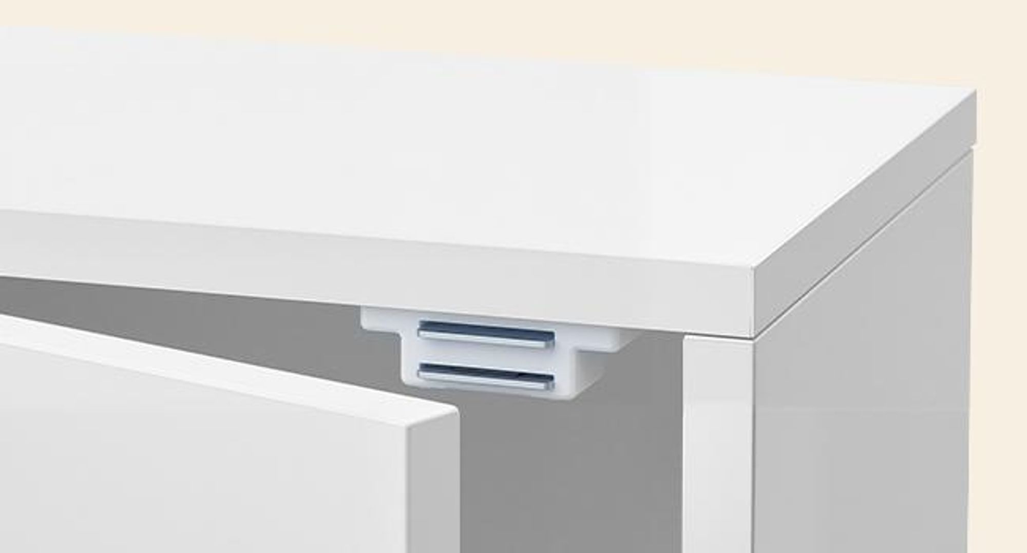 VASAGLE Hängeschrank mit verstellbaren Einlegeböden, Badezimmerschrank für Wandmontage, platzsparend, weiß
