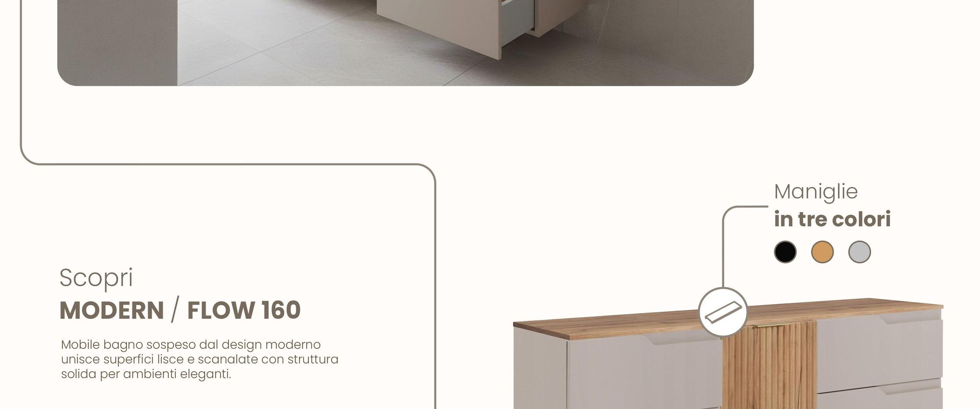 RODAN, mobile bagno, mobile sotto lavabo, mobile bagno moderno, mobili per il bagno
