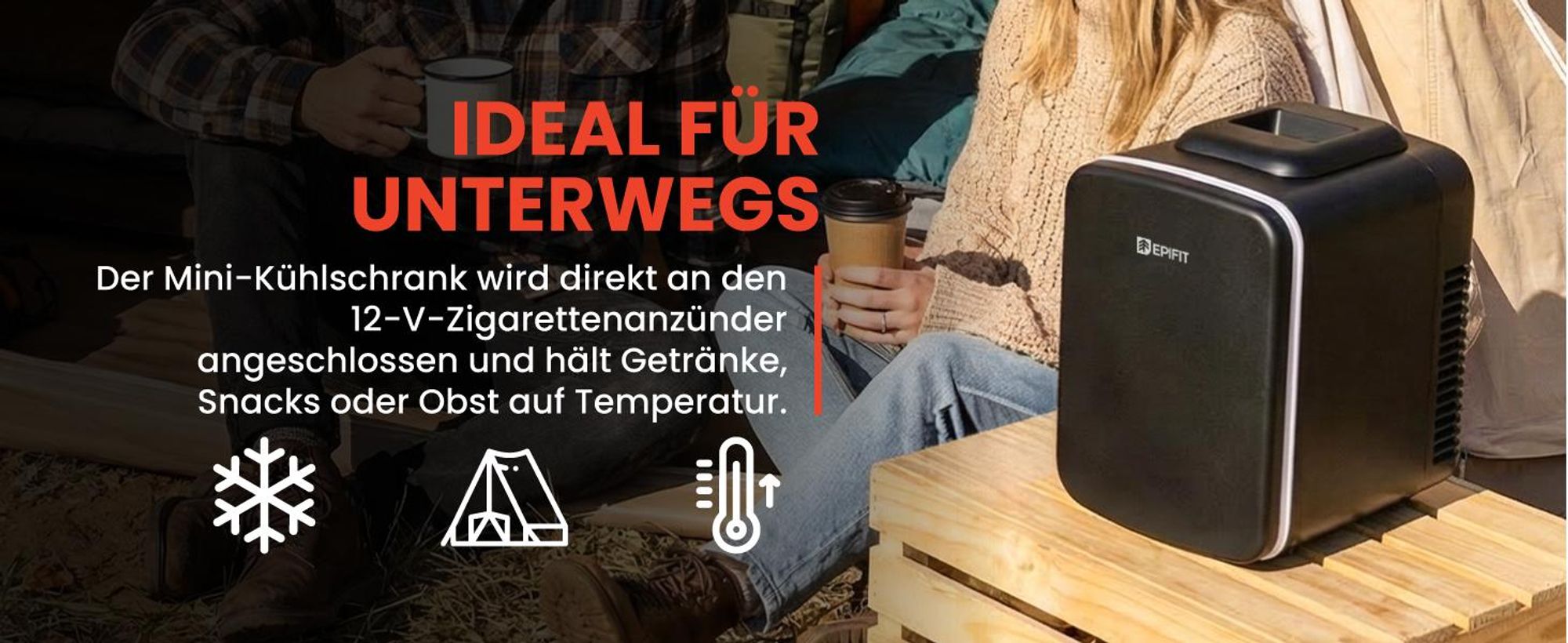 Kühlschrank Kühlbox kühlt heizt 4L für Medikamente Getränke Kosmetik