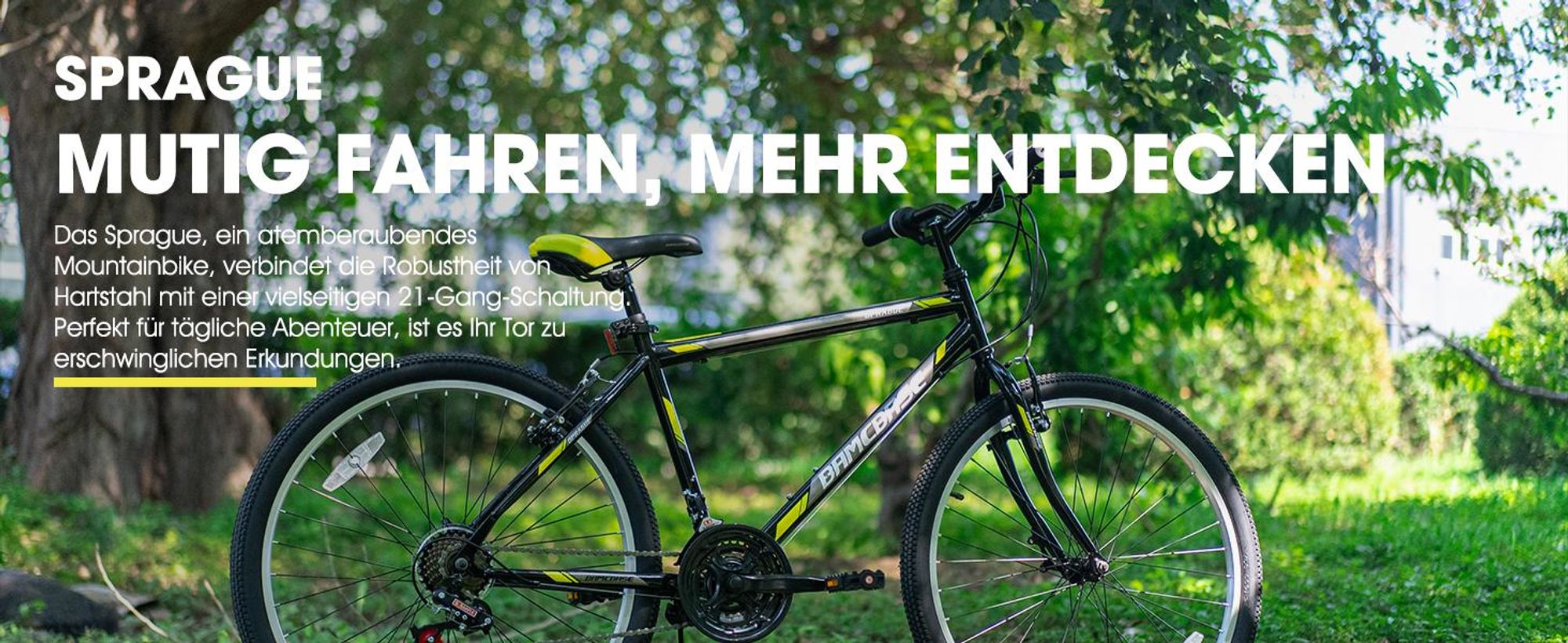 HILAND 24 Zoll Mountainbike für Männer Frauen, 21 Gänge High-Kohlenstoffstahlrahmen, Sport Radfahren MTB Fahrrad für Erwachsene Jugend, Weiß
