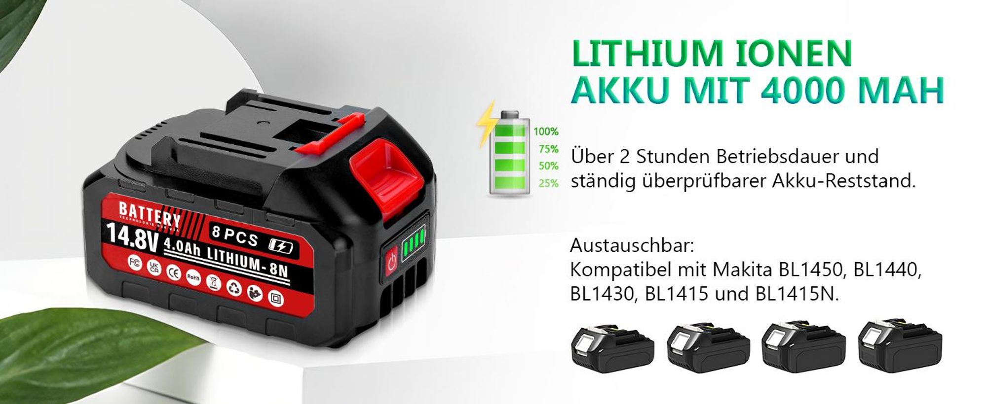 Elektrokarre Bollerwagen 280L 120KG mit 50W bürstenlosem Motor Belastbar Gartenwagen mit 4.0AH Akku, 3 Gang, kompatibel mit Makita 14.4V, Schwarz