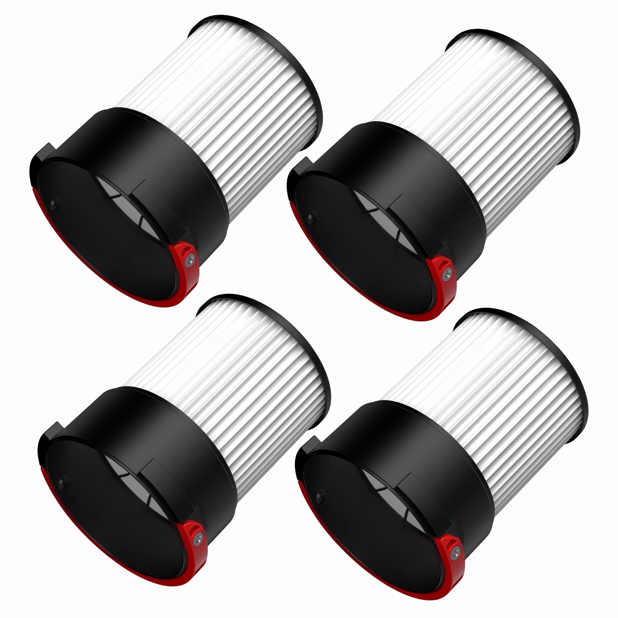 Lubluelu G30 HEPA Filter Ersatzfilter 4 Stück Staubfilter Zubehör für Akku Staubsauger