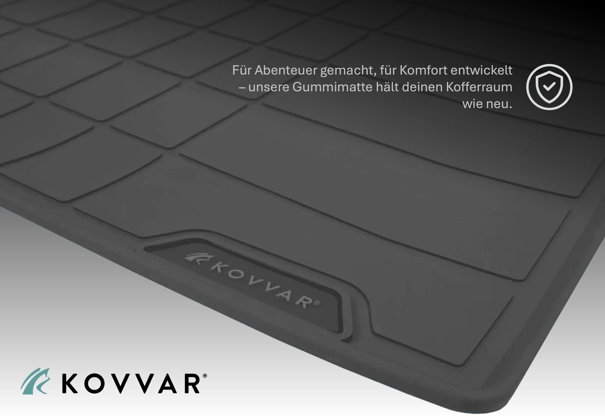 Kovvar Gummi Kofferraumwanne