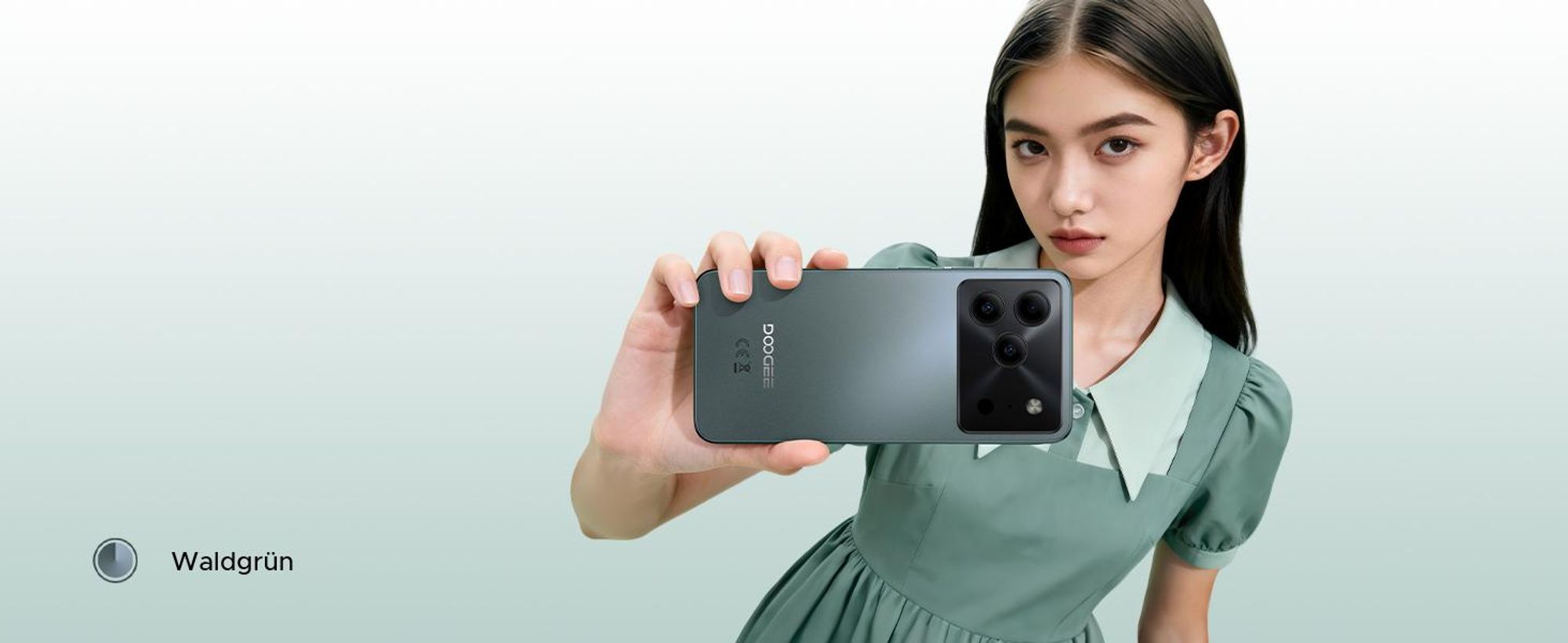 DOOGEE Note56 Pro Smartphone Handy, Android 16, 6,56" 90Hz, 6150mAh Akku, 32GB RAM+128GB ROM, 4G Dual-SIM, 13MP, NFC, Fingerabdruck, Gesichtserkennung