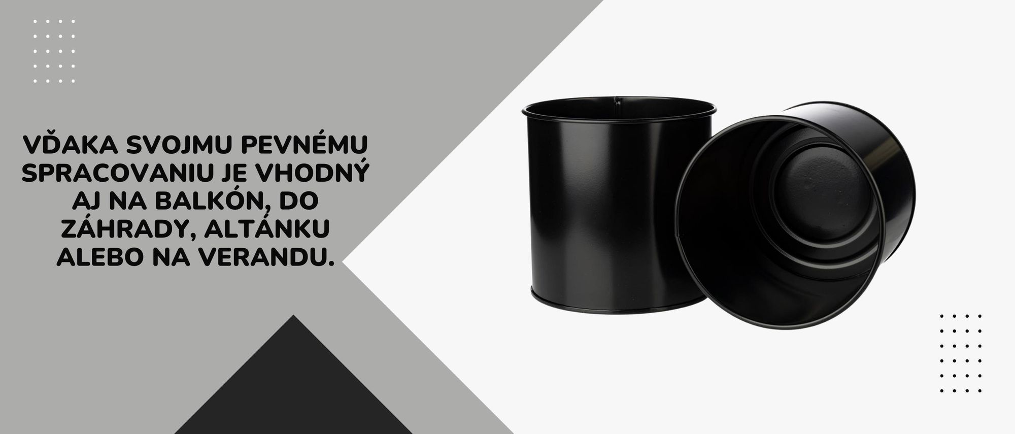 Howhomely, stojan na rastliny, stojan na kvety, kvetináč, kov, čierna, zlatá