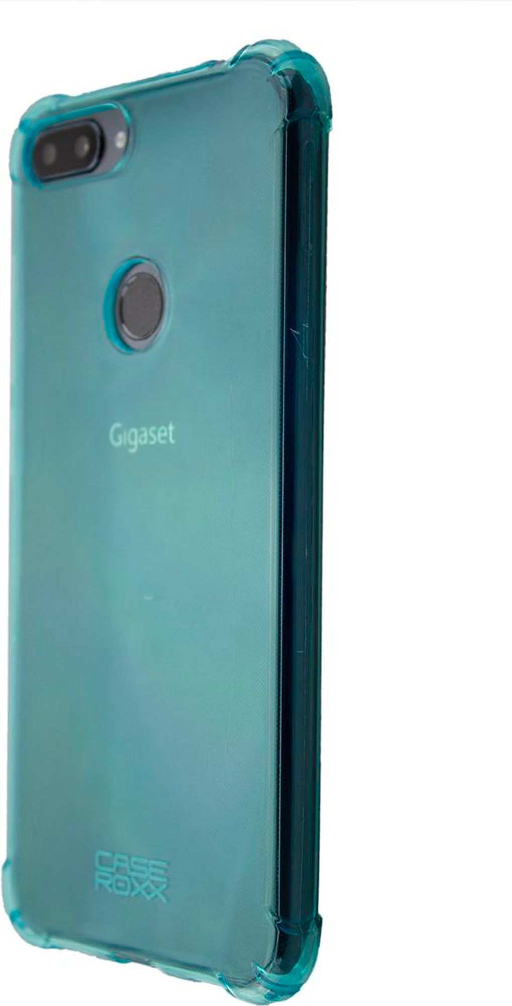 caseroxx Schutz-Hülle TPU-Hülle kompatibel mit Gigaset GS195 / GS195LS, Gummi Handy Tasche blau  Bild 1