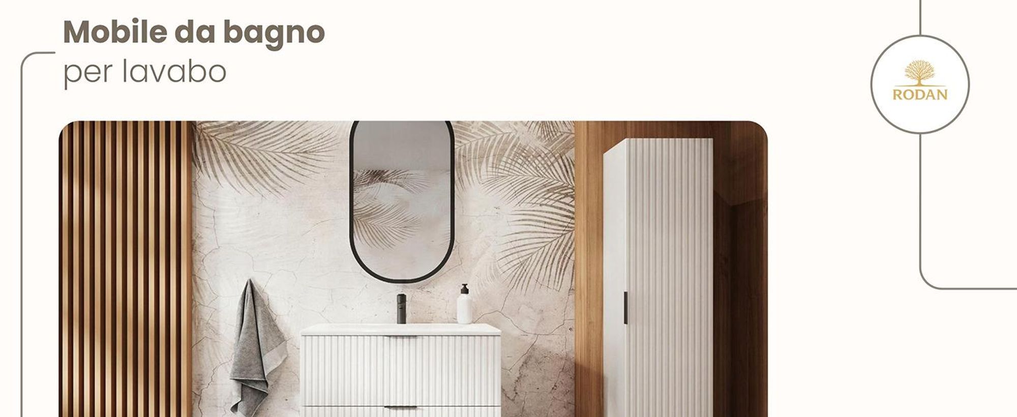 RODAN, mobile bagno, mobile sotto lavabo, mobile bagno moderno, mobili per il bagno
