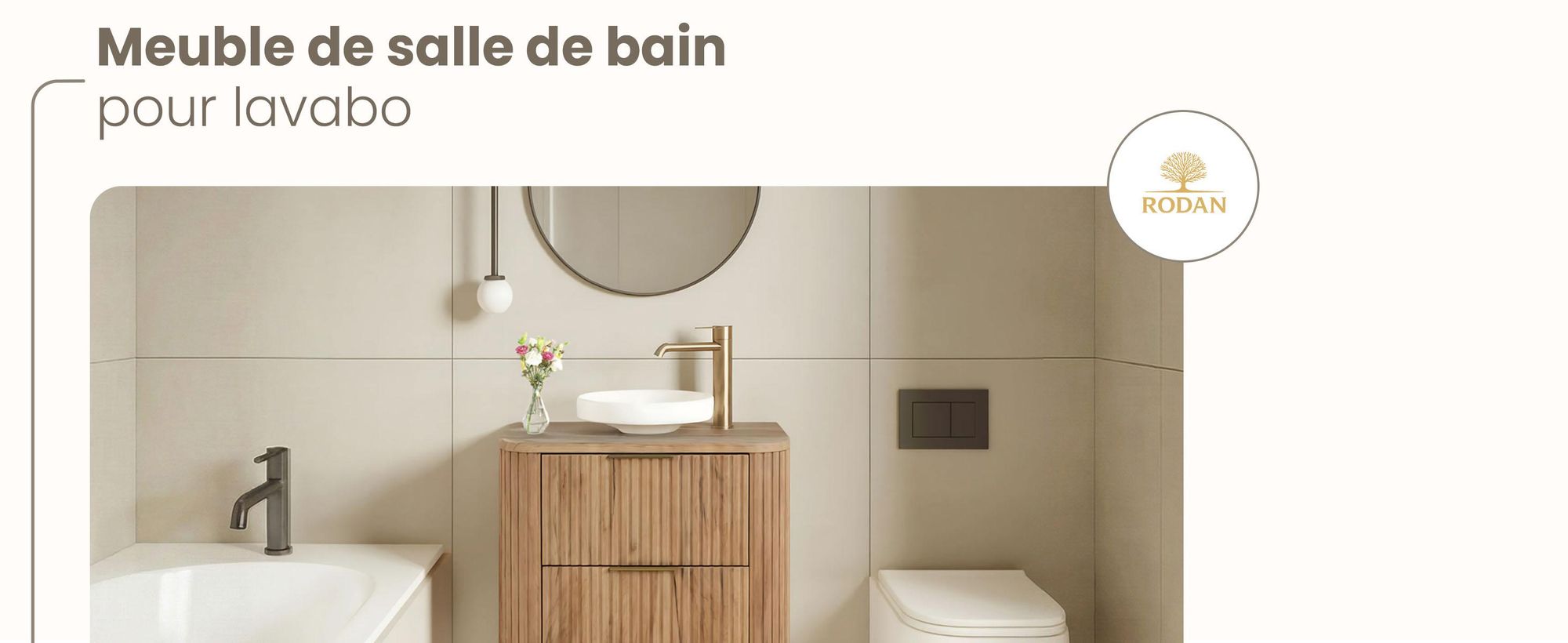 Armoire salle de bain - 60 cm Sous lavabo, meubles bas