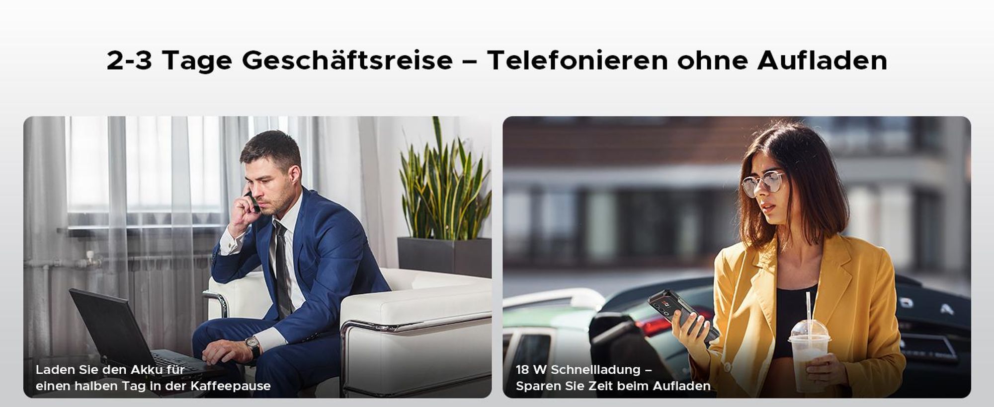 DOOGEE Blade20 Ultra Smartphone Handy, 1,54" Zusatzdisplay, 10300mAh Akku, 8GB+512GB, 6,6" 90Hz, 50MP, NFC, Fingerabdruck, IP68, ohne Vertrag