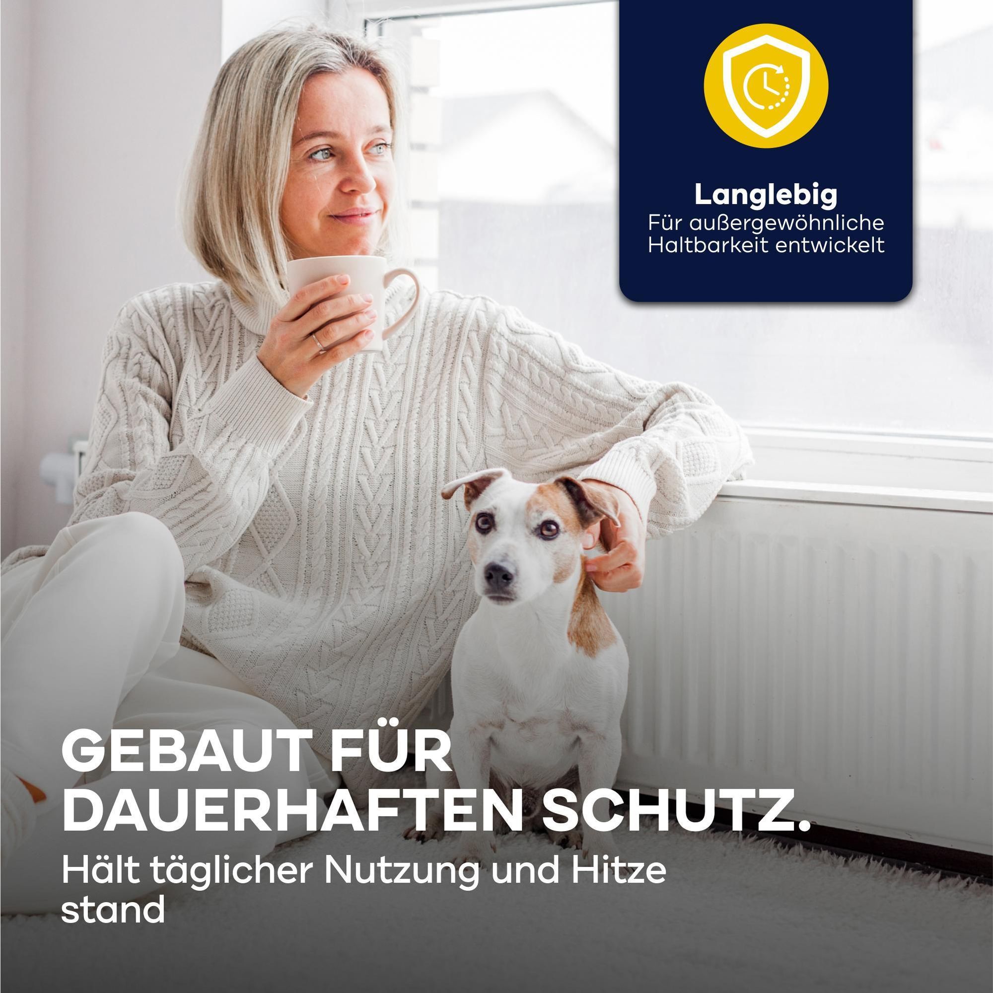 Plid Heizkörperlack LH 0,75L für ca. 9m², Weiß Glänzend / hitzebeständiger Lack bis 80°