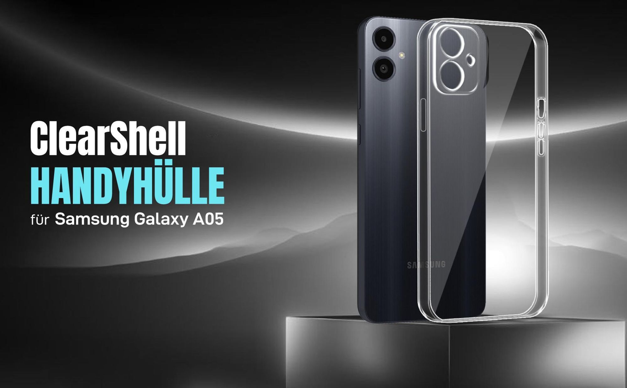 Transparente TPU Handyhülle mit optimiertem Schutz für Samsung Galaxy A05