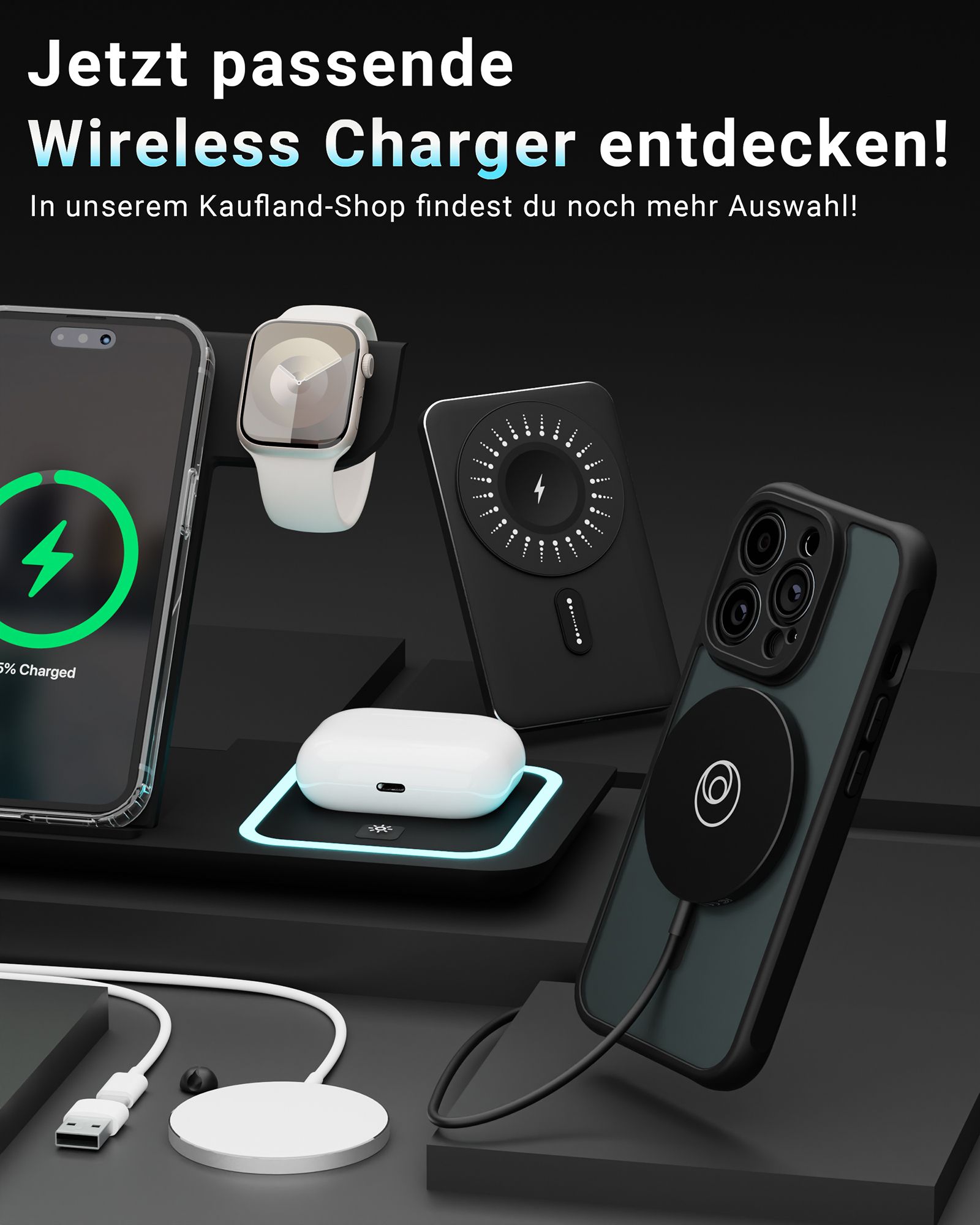 iPhone 17e / 16e Hülle Magsafe Case  | Kameraschutz - Matt Schwarz Dünn | Magnetisch Schutzhülle  Cover | GreenHec Frosted Case