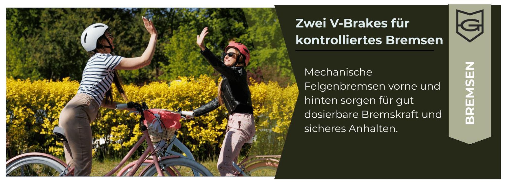 Doppel V-Bremse