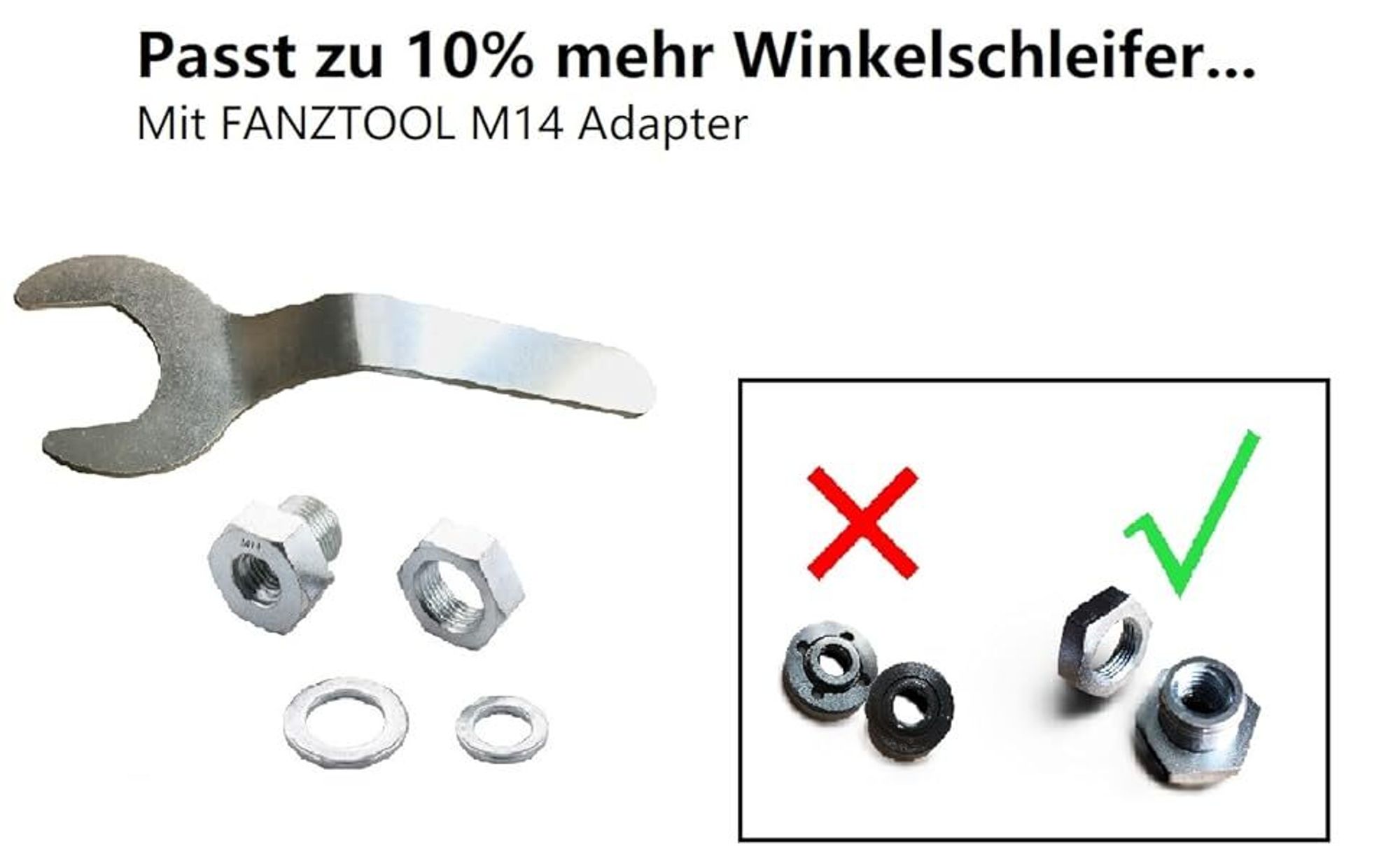 Absaughaube für Winkelschleifer, 2xPREMIUM Diamantschleiftopf 125 mm PROFI