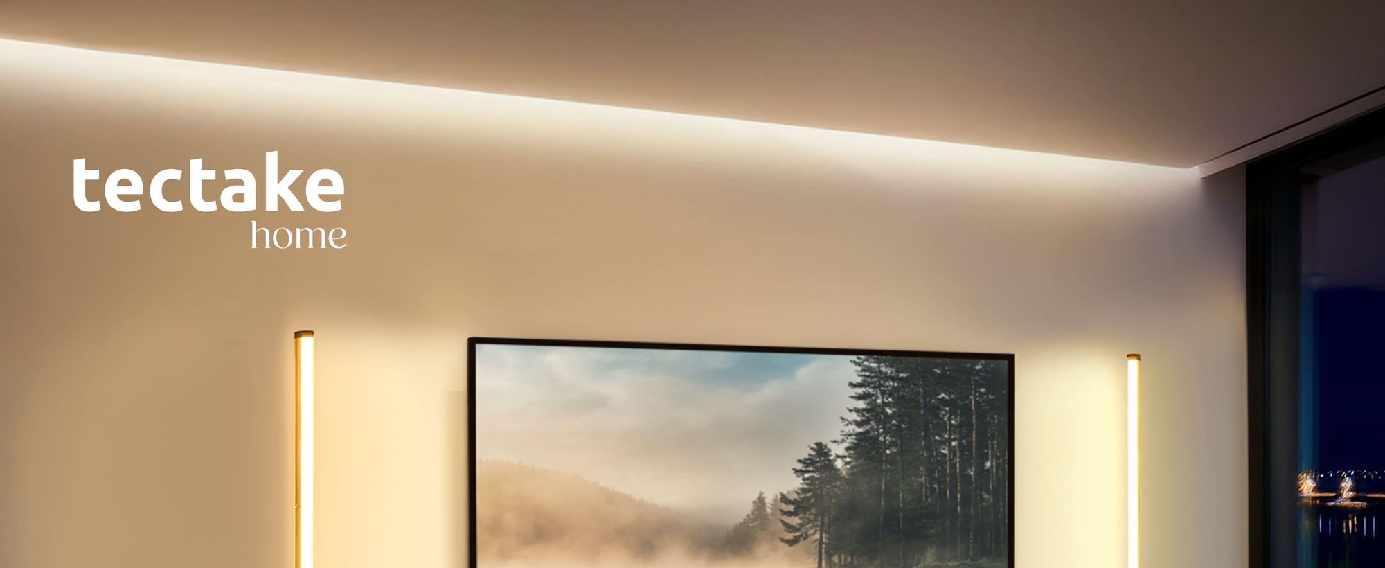 LED-Stehlampe Spectra 16 Millionen Farben, über 200 Lichteffekte Innovativer Musik-Aktivierungsmodus