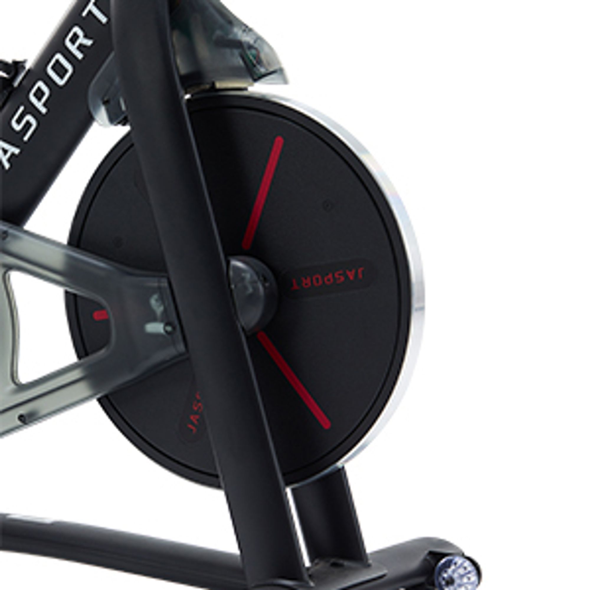 JASPORT Speedbike S3, cyclette silenziosa da casa, freno magnetico, app con corsi, compatibile Kinomap & Zwift