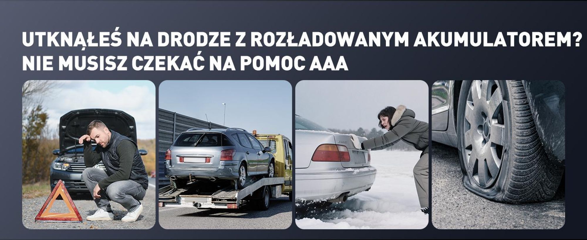 Powerbank Buture do rozruchu silnika, prąd szczytowy 6000 A, 26800 mAh, powerbank do rozruchu silnika samochodowego, zasilacz rozruchowy trzy w jednym