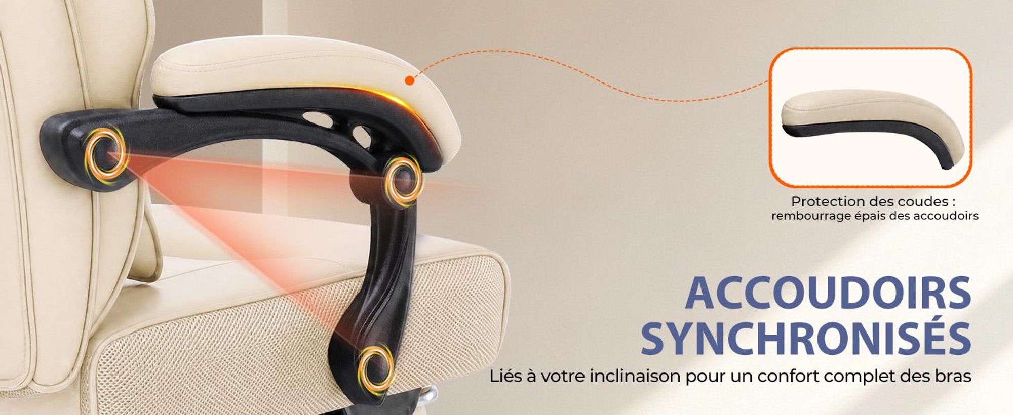 Chaise de gaming GTPLAYER avec repose-pieds, multifonctionnelle, en similicuir, capacité de 130 kg. Chaise de bureau ergonomique avec coussin pour la tête, dossier inclinable de 90° à 135°, assise de 53 cm