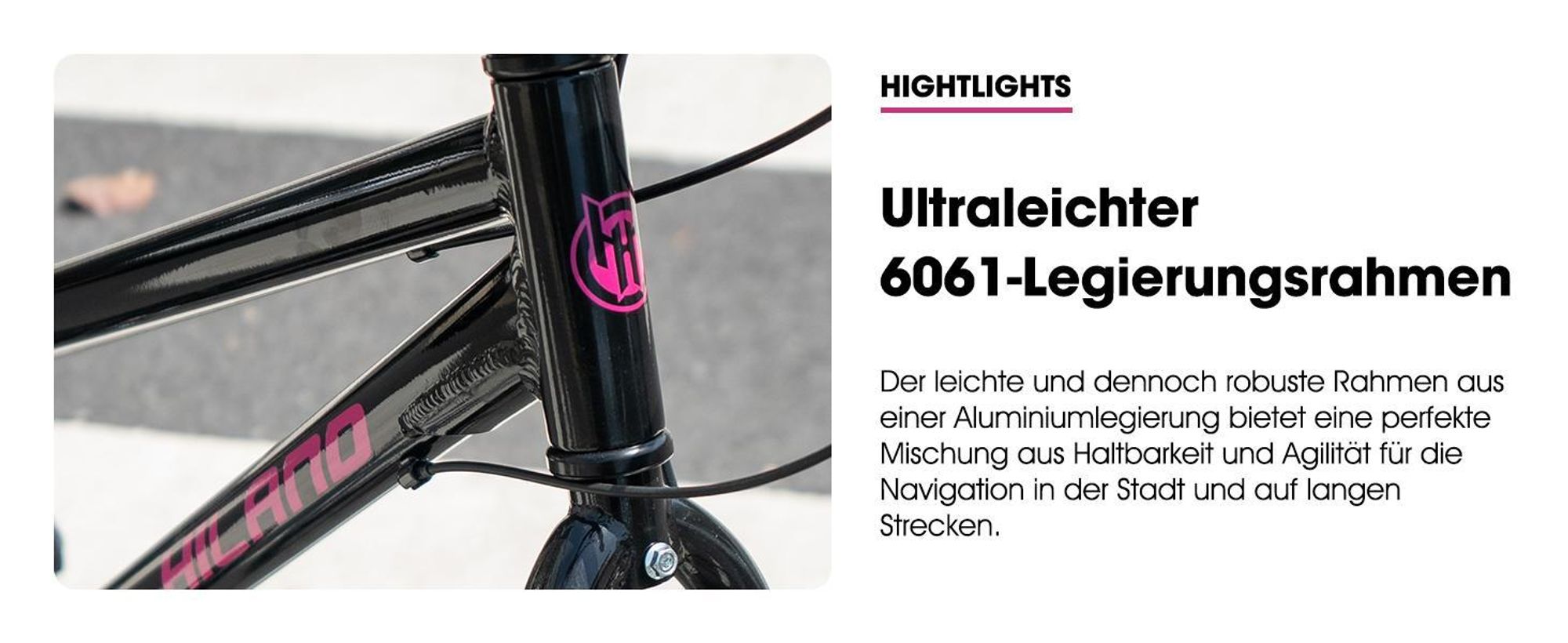 HILAND Cityrad 700C Herren Damen Student Aluminiumlegierung Pendler Stadtfahrrad, 7-Gang, mit Schutzblechen, Gepäckträger, Mechanische Scheibenbremse