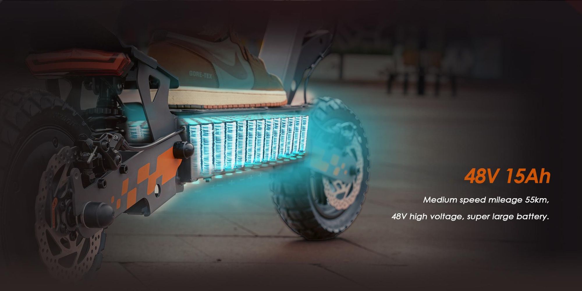 G2 - 2026 Version - Trottinette électrique pliable - Pneus 10" - Batterie 48v 15Ah - Autonomie 55KM - Usage sur terrain privé uniquement