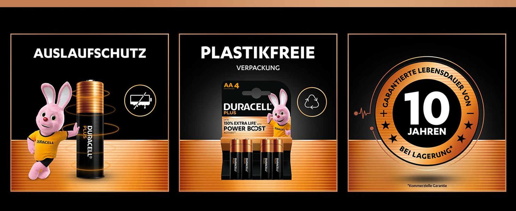 Duracell AA Batterien Alkaline 1,5 V mit Powerboost Technologie für elektronische Geräte