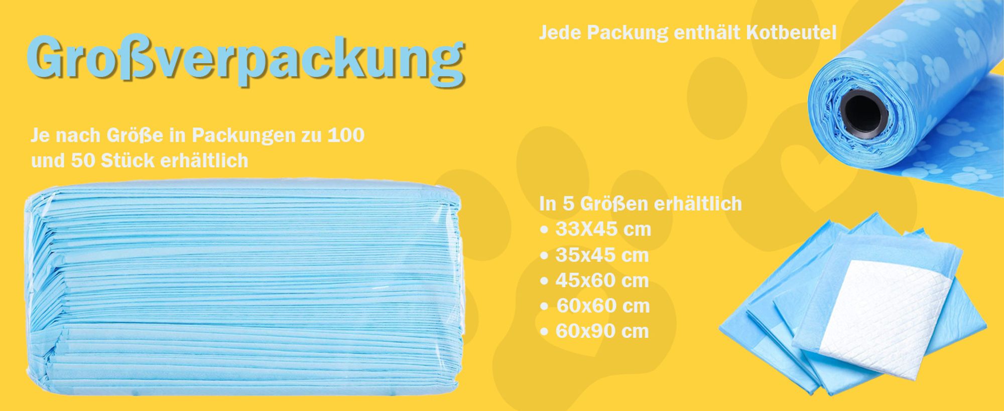 febe welpenunterlagen puppy pads pipi matten hunde toilleten