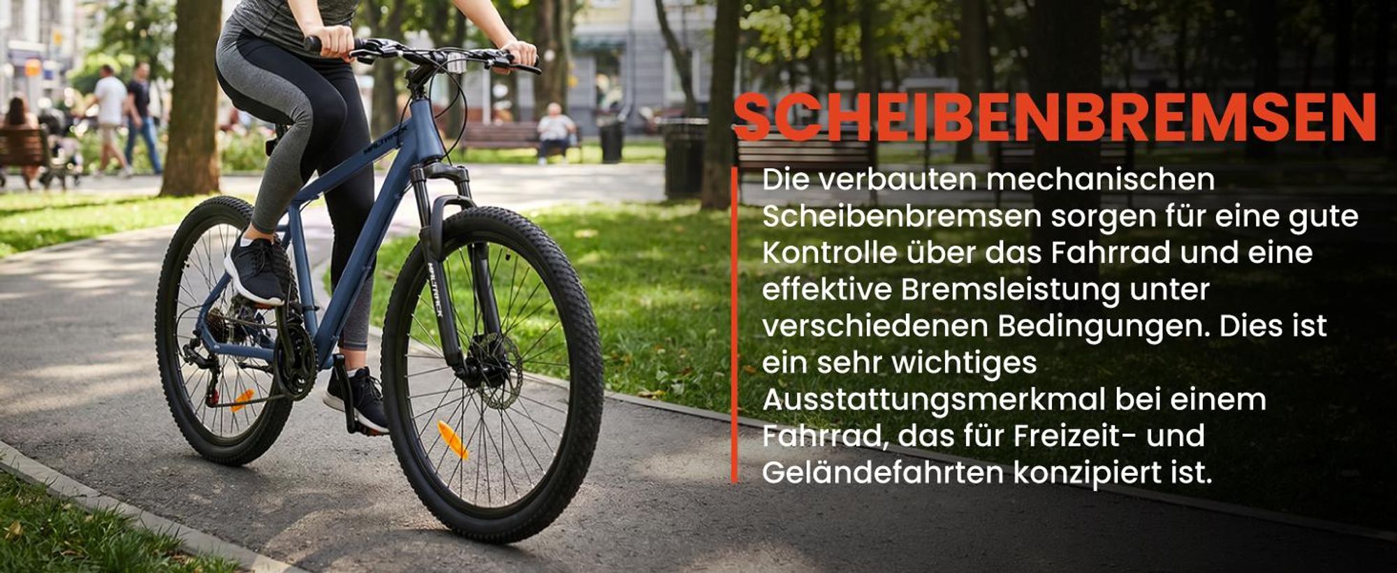 Mountainbike 26 Zoll MTB Fahrrad Shimano 21 Gang Scheibenbremsen Federgabel Dunkelblau