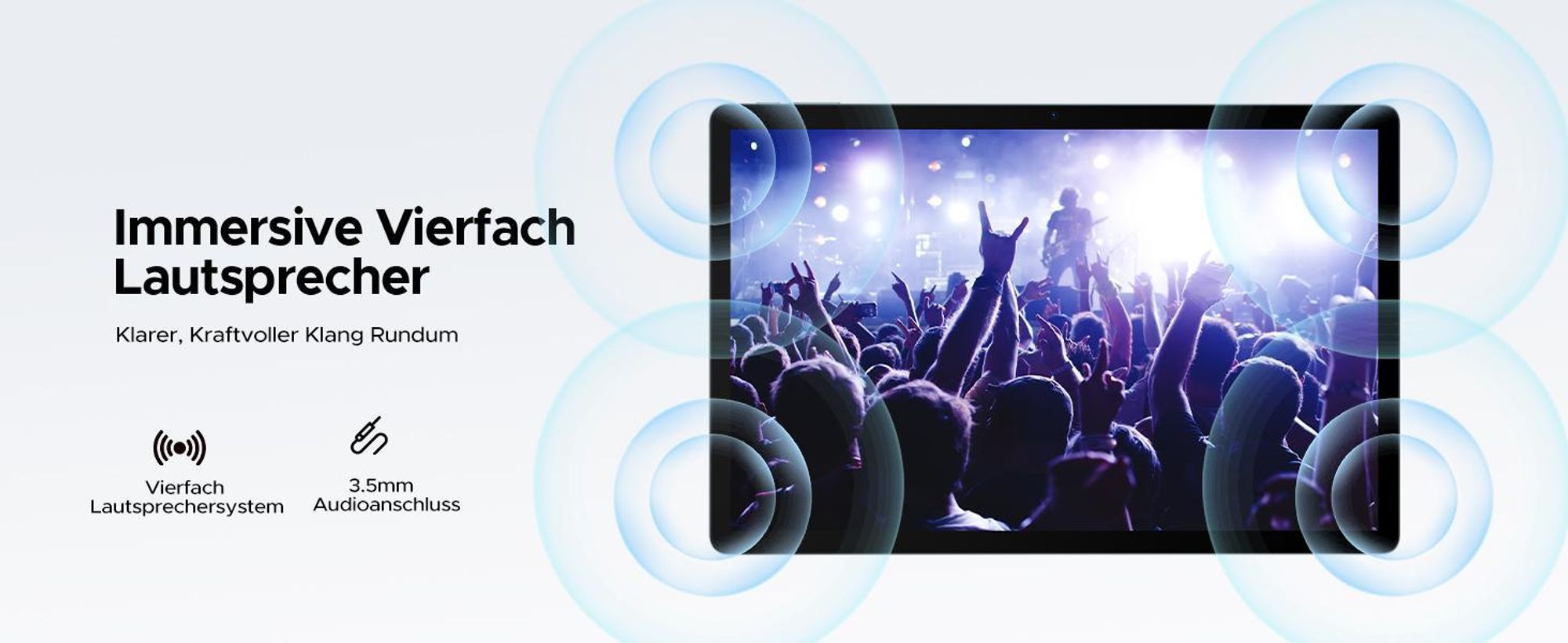 DOOGEE U13 Pro Tablet Android 16, 13,4 Zoll, 36 (6+30) GB + 256 GB(bis 2TB erweiterbar), 120Hz, 11.000 mAh/18 W, Gemini AI, Widevine L1,Tastatur-Set