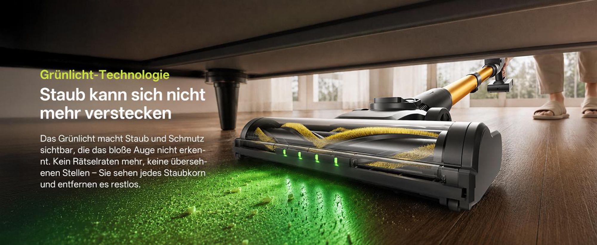 Vactidy V14 Pro Akku-Hand-und Stielstaubsauger, 80000 PA/ 600W/ 60Min, LED-Display, 6-stufiges Filtersystem