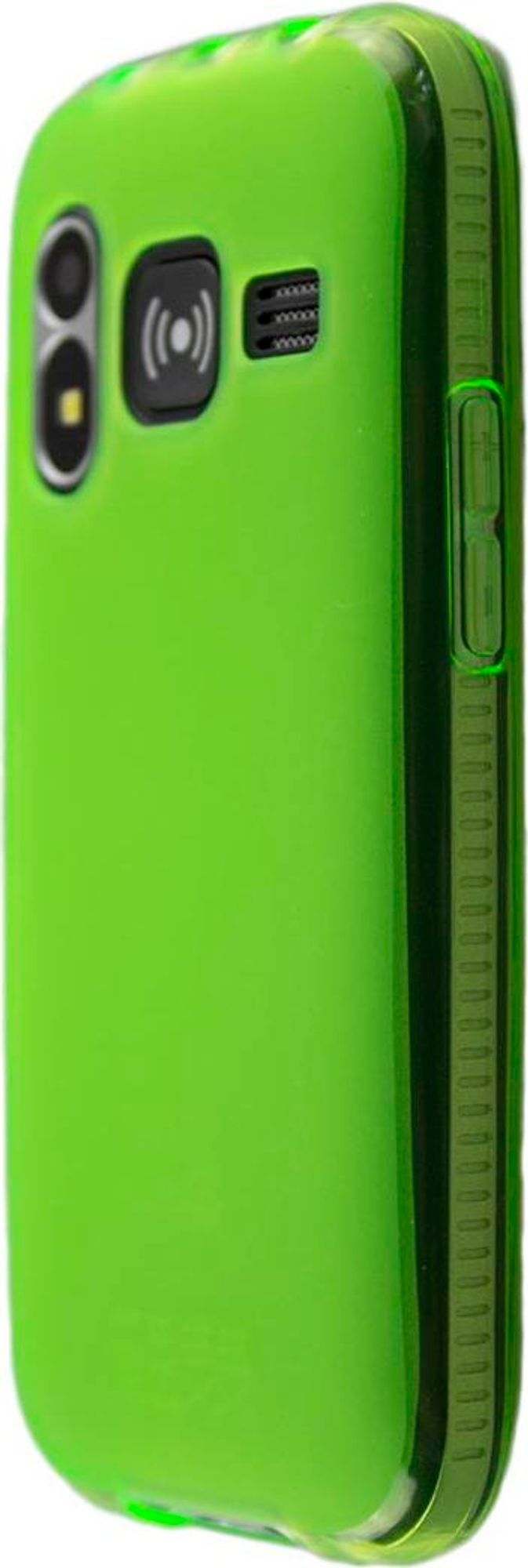 caseroxx Schutz-Hülle TPU-Hülle kompatibel mit Doro Primo 218 / 368, Gummi Handy Tasche grün Bild 5
