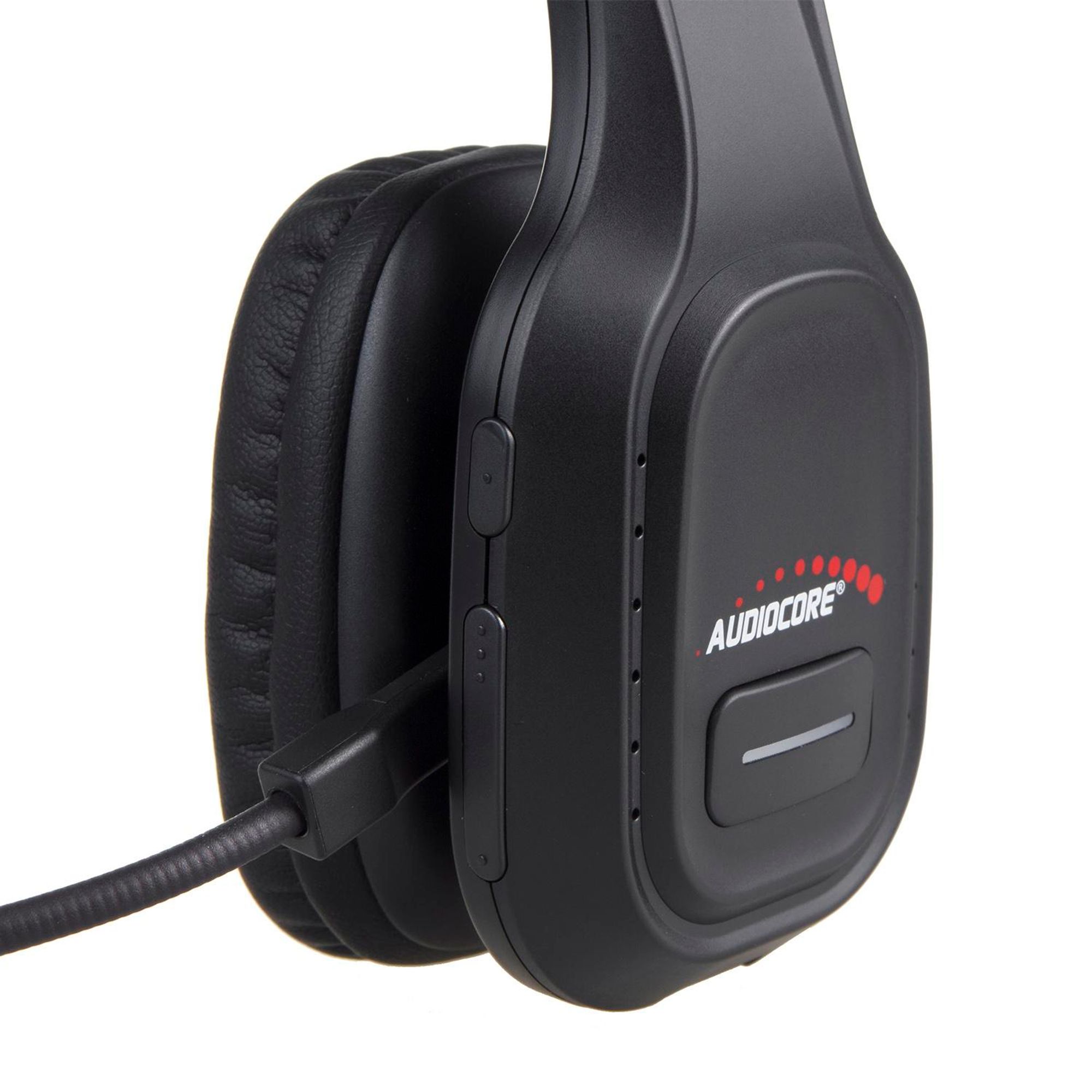 Bluetooth Headset mit Noise Canceling Mikrofon - Over-Ear Kopfhörer - Kompatibel mit Google Assistant & Siri