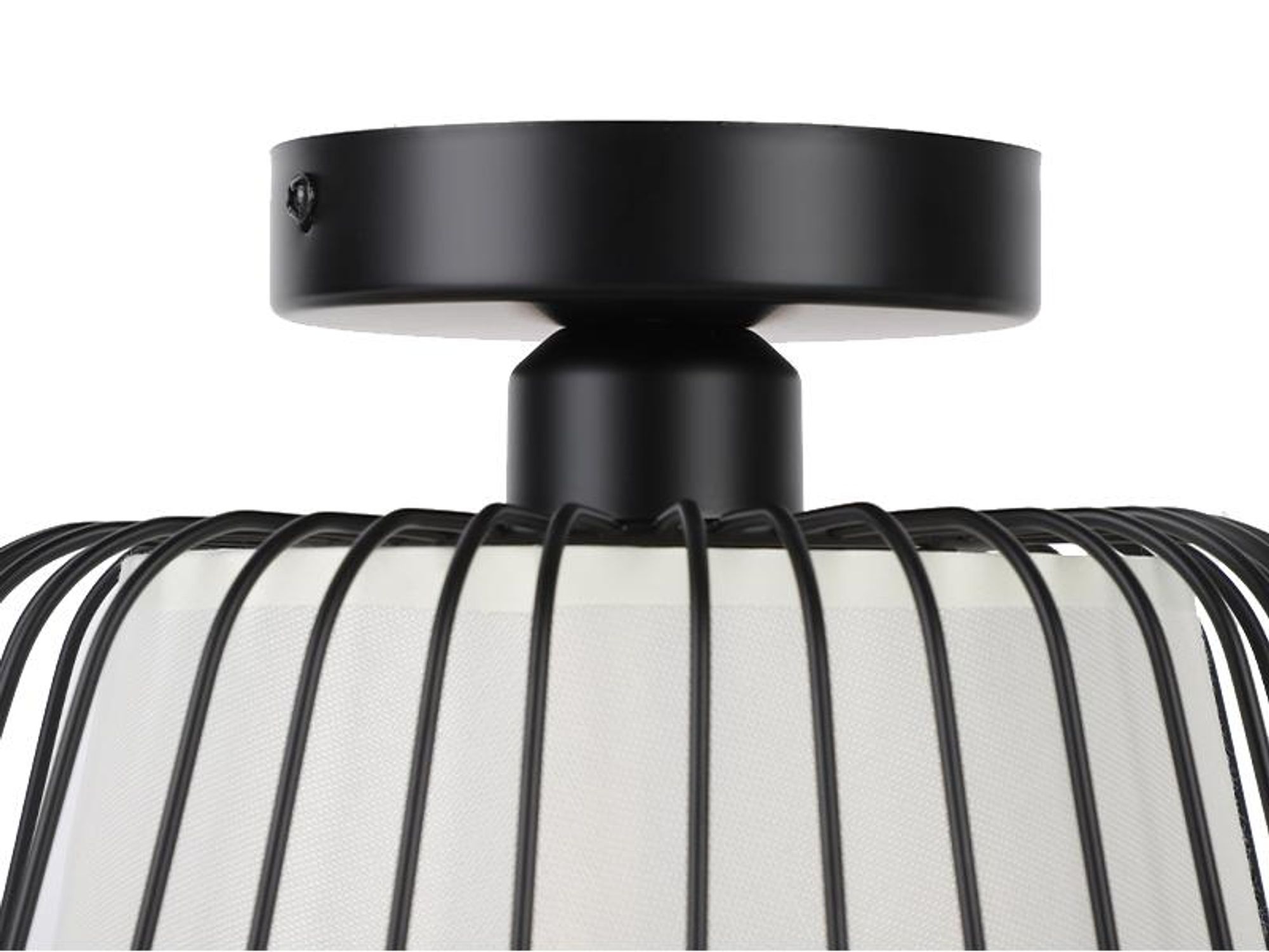 Ø30cm Deckenlampe Retro Deckenleuchte mit LED-Birne E27 Eisen Flurlampe Für Wohnzimmer Schlafzimmer Flur Restaurant Hotel Geschäft Cafe Warmweiß