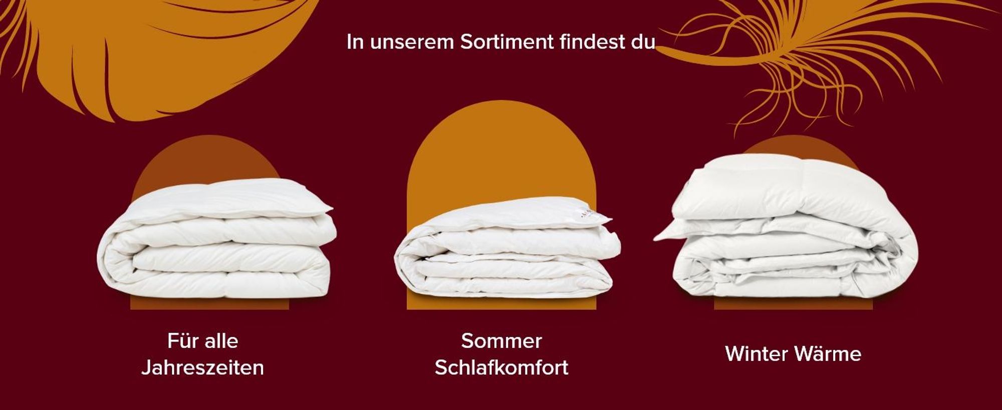 maxiga Sommer Daunendecke 200x200cm Premium 80% Gänsedaune Füllgewicht: 1600 Gramm, Sommerdecke Federbett 100% Baumwolle & Nature Hypoallergen