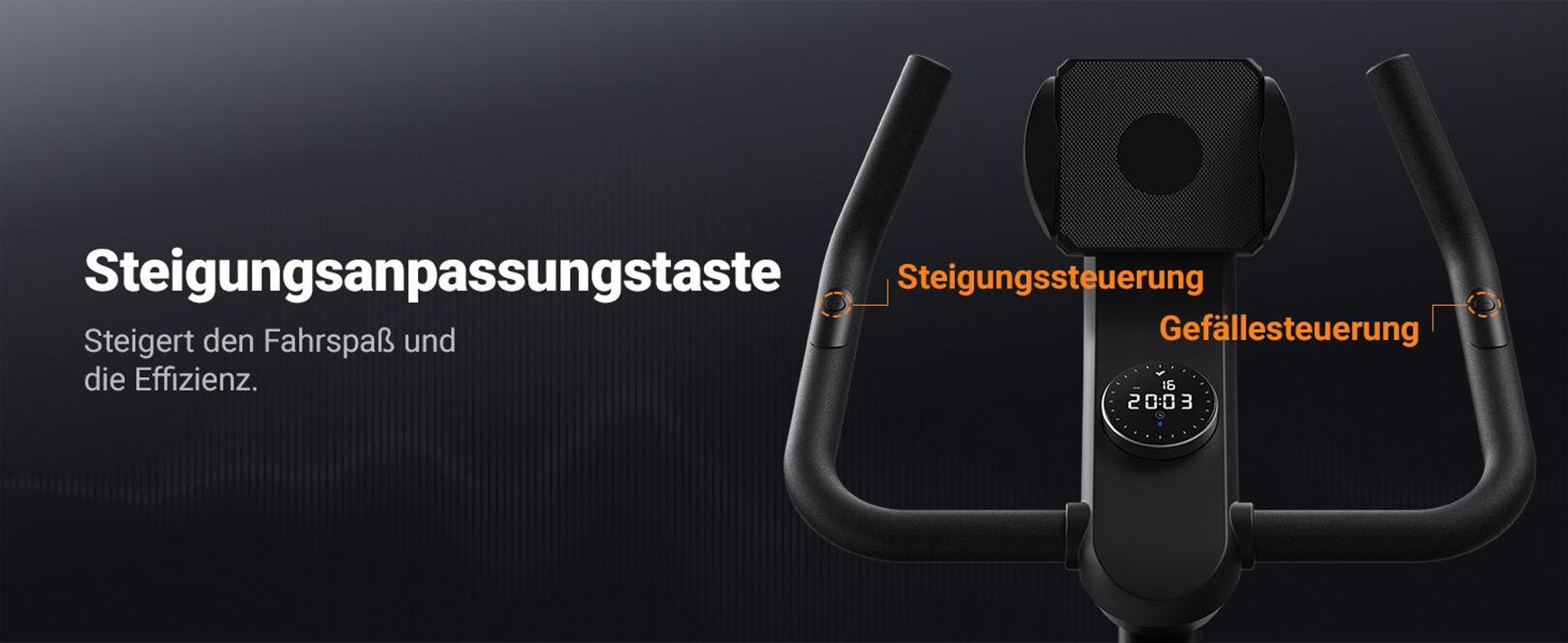 Heimtrainer Fahrrad, magnetisches Fitnessbike mit APP für Zuhause, bis 158kg belastbar, ±6° Neigung, leise, komfortabel, realistisches Fahrerlebnis
